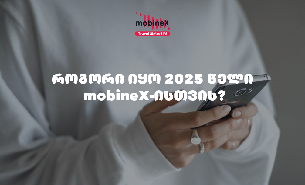 როგორი იყო 2025 წელი mobineX–ისთვის
