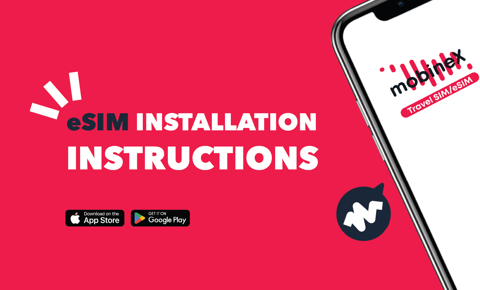 eSIM Installation Instructions
